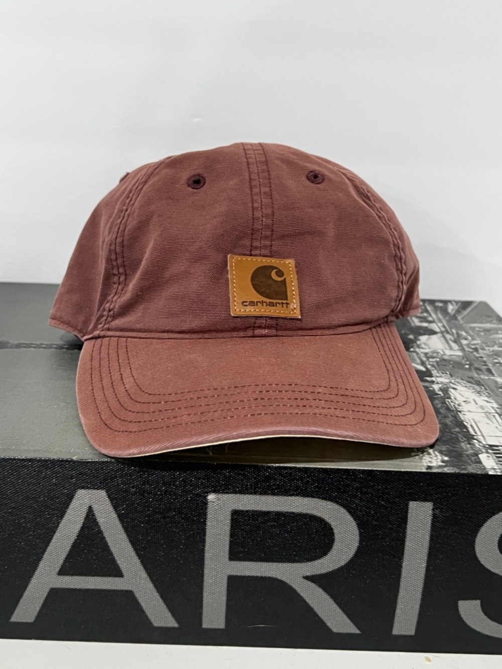 CARHARTT Men's Brown Canvas Low-Profile Cap
